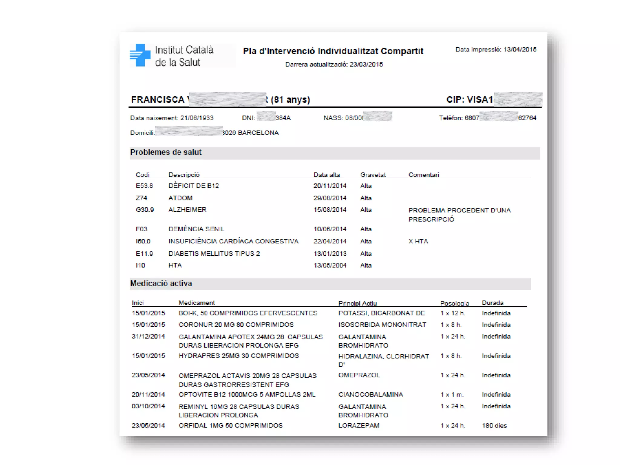 Xavier Borras - Hospital de Sant Pau: Necessitats dels Si en relació al flux d’atenció a la persona 