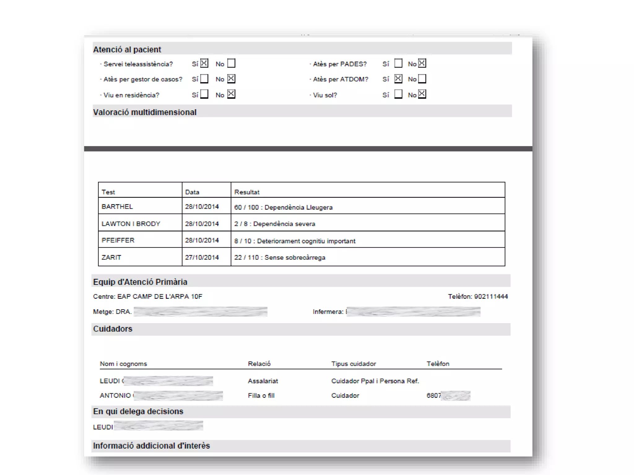 Xavier Borras - Hospital de Sant Pau: Necessitats dels Si en relació al flux d’atenció a la persona 