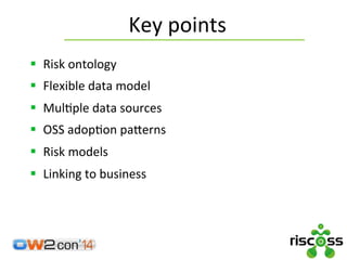 Managing Risks in Open Source Software adoption: the RISCOSS Approach ...