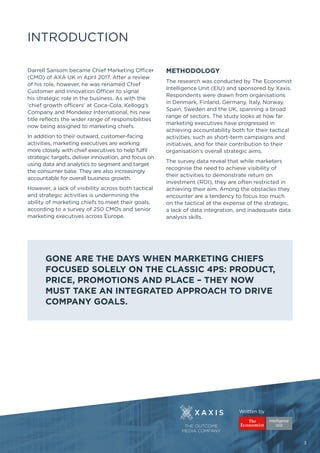 Accountability in Marketing - Linking Tactics to Strategy, Customer Focus and Growth