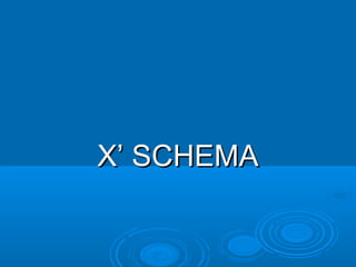 X’ SCHEMAX’ SCHEMA
 