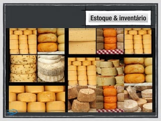 Estoque & inventário
 
