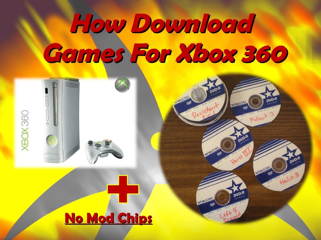 Xbox 360 Download And Burn Games