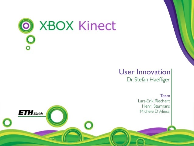 User Innovation - Xbox KinectUser Innovation - Xbox Kinect