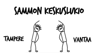 Sammon keskuslukio
Tampere Vantaa
 