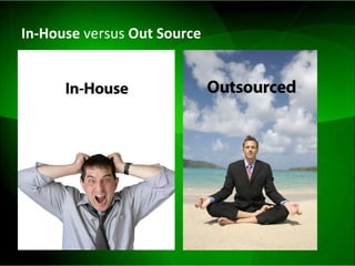 In-House  versus  Out Source 