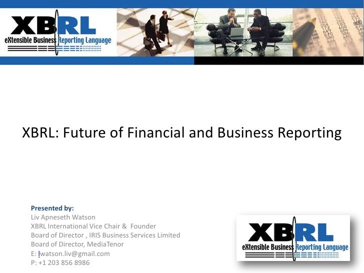 business reporting