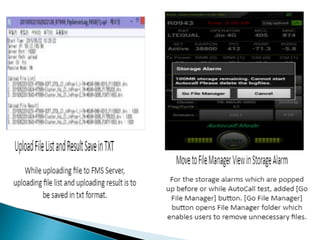 Xcal Device xcal drive test tool | PPTX