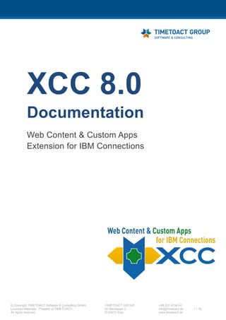 XCC Technical User’s Guide
XCC_R_10.0.0
 