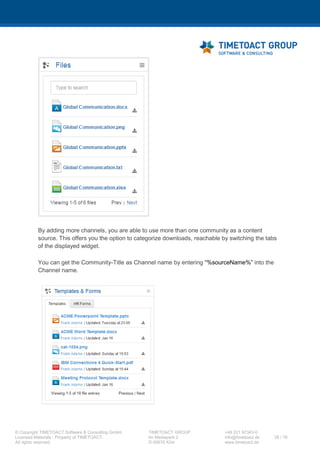 XCC Technical User’s Guide
XCC_R_10.0.0
28 / 79
6 Database
6.1 Create Derby database
XCC supports a Derby databases only for test purposes! This makes the installation easier.
Important: XCC does not support Derby database in a production environment. Furthermore a Derby
database does not support a XCC application installed in a clustered environment.
Step Instructions
1 Open the Integrated Solutions Console (ISC) of your Deployment manager and perform the following
steps.
2 Navigate to Resources > JDBC > Data sources.
3 Select node scope and click "New".
 