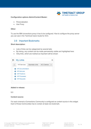 XCC Technical User’s Guide
XCC_R_10.0.0
33 / 79
Step Instructions
1 Open the Integrated Solutions Console (ISC) of your Deployment manager and perform the
following steps.
2 Navigate to “Resources > JDBC > JDBC Provider”.
3 Select cell scope and click "New".
 