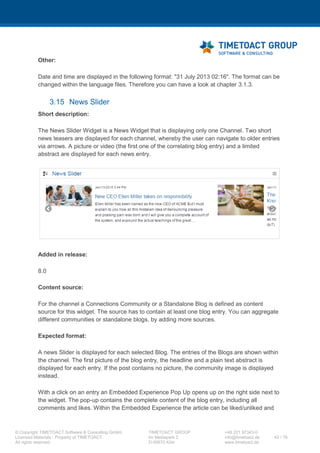 XCC Technical User’s Guide
XCC_R_10.0.0
42 / 79
5 Enter the values and click "OK". Afterwards safe your changes directly to the master configuration.
6.3.3 Create MSSQL JDBC provider (optional)
You may reuse an existing JDBC provider e.g. "activitiesJDBC". If you want to have a clear separation
for the XCC database follow these instructions.
Step Instructions
1 Open the Integrated Solutions Console (ISC) of your Deployment manager and perform the
following steps.
 