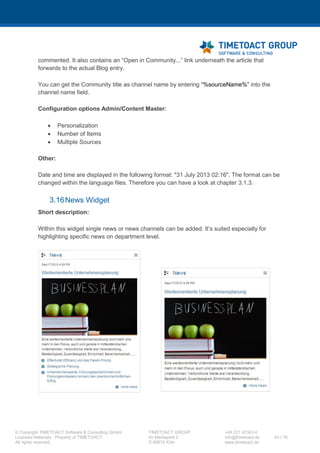 XCC Technical User’s Guide
XCC_R_10.0.0
43 / 79
2 Navigate to „Resources > JDBC > JDBC Provider“.
3 Select cell scope and click „New“.
4 Select following configurations and click „Next“.
 