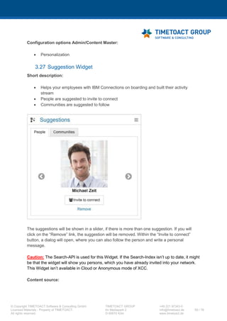 XCC Technical User’s Guide
XCC_R_10.0.0
59 / 79
5 4. Automatic Backup:
Check the “Enable Backup” property if you want to enable the automatic backup feature. Select one
of three options: Daily, weekly or monthly to set up the backup schedule respectively.
By default, automatic backup is disabled for the XCC application.
 