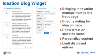 Links Widget
Display up to
10 tabs
Limit entries
Set page size
Reorder channels
Show latest or
selected links
Personalize
content
 
