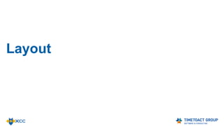 Layout Sample
Just one widget
“News of the
Day” on the CNX
Homepage with
the Activity
Stream
 