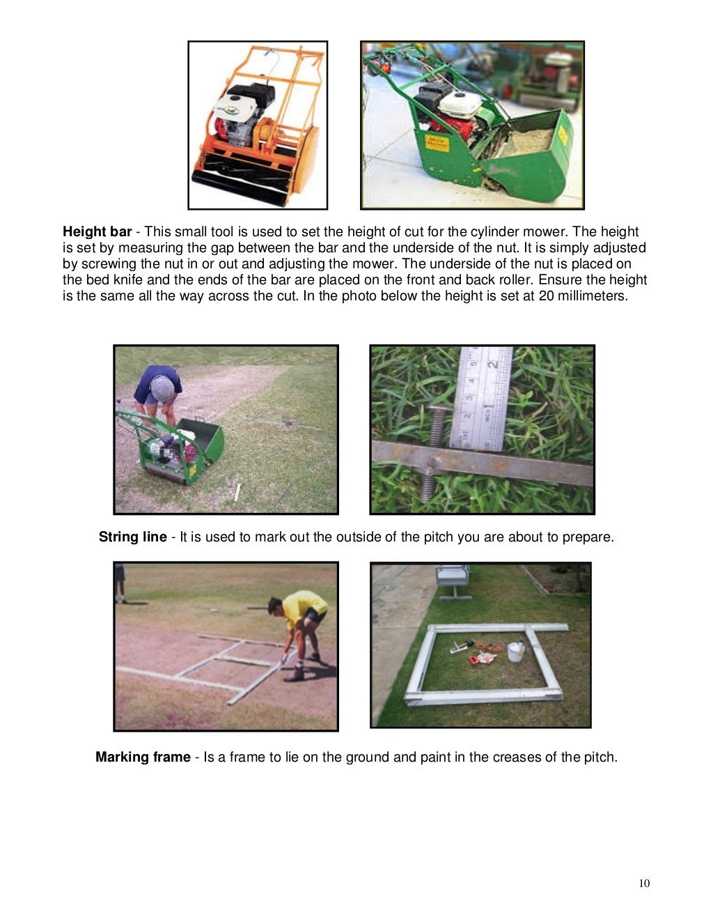 Basic guide to turf cricket pitch preparation