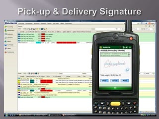 Pick-up & Delivery Signature