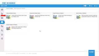 © Copyright 2015 EMC Corporation. All rights reserved
 