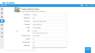 © Copyright 2015 EMC Corporation. All rights reserved
 