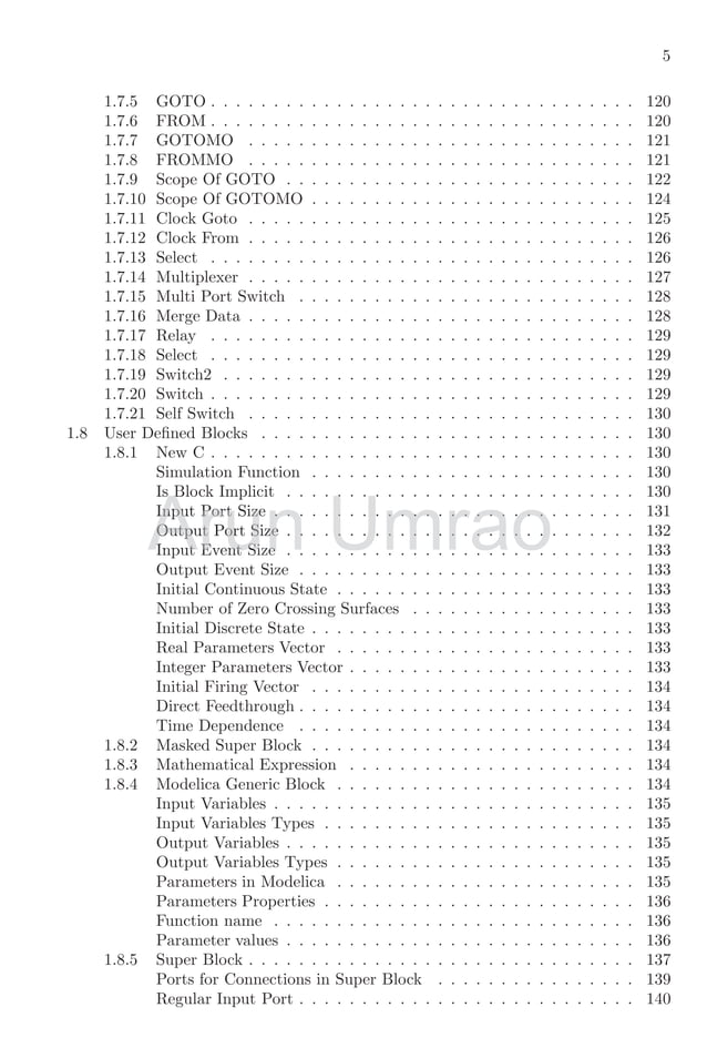Notes and Description for Xcos Scilab Block Simulation with Suitable ...