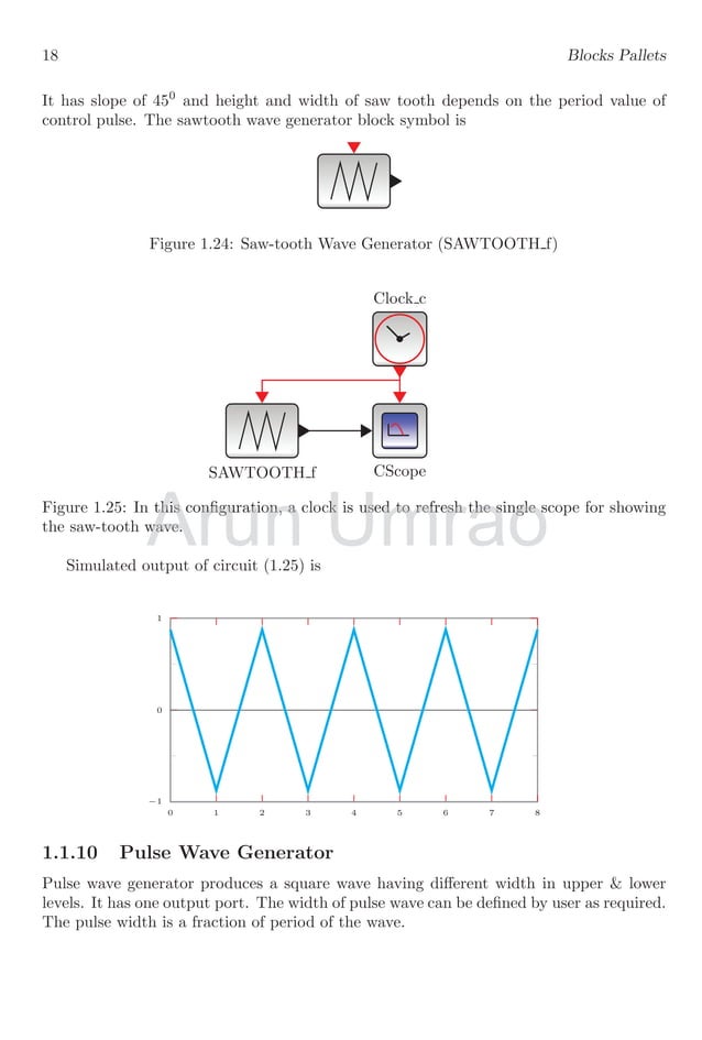 Notes and Description for Xcos Scilab Block Simulation with Suitable ...