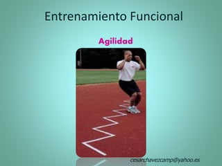 Agilidad
Entrenamiento Funcional
cesarchavezcamp@yahoo.es
 