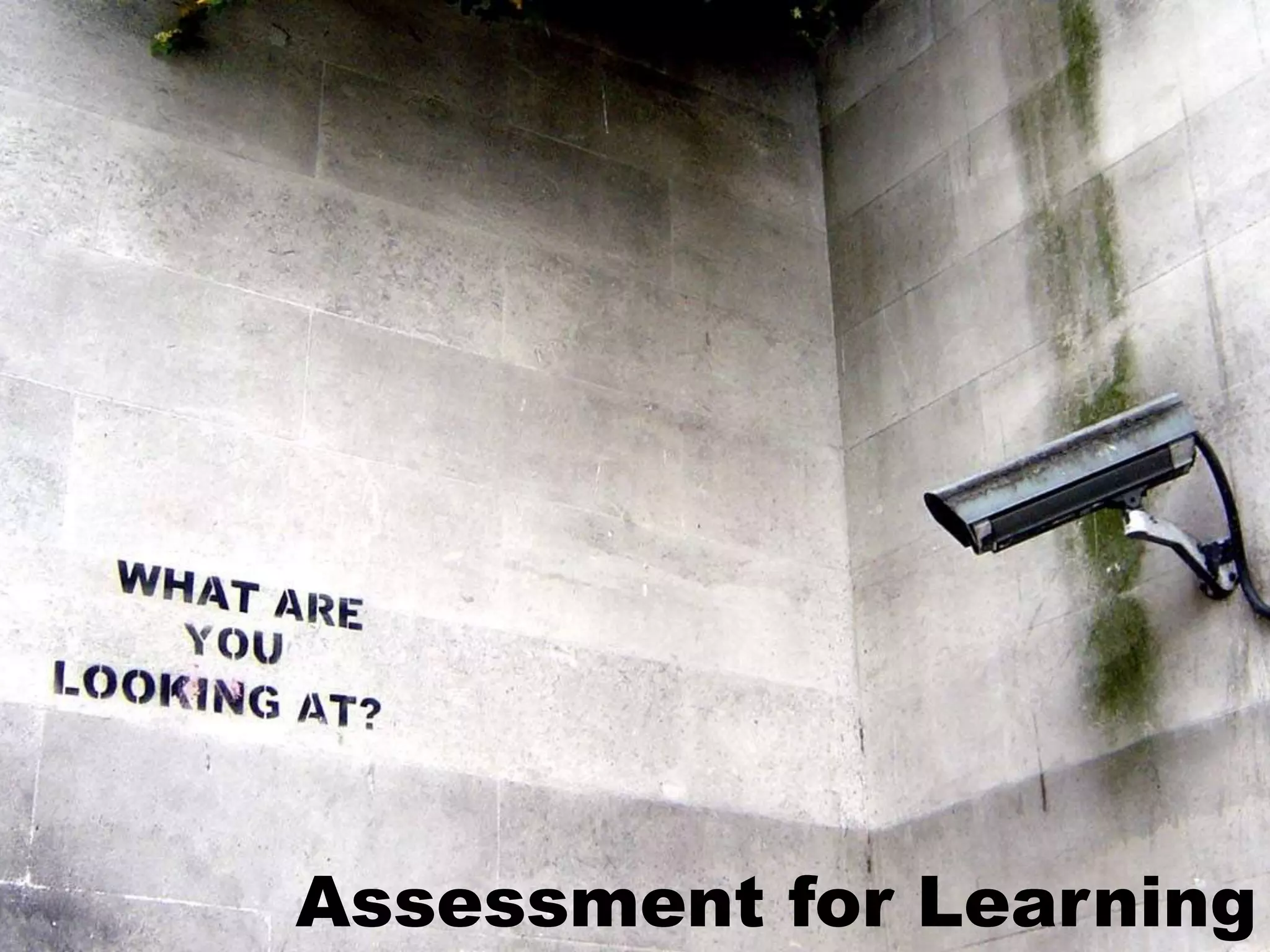 Assessment for Learning