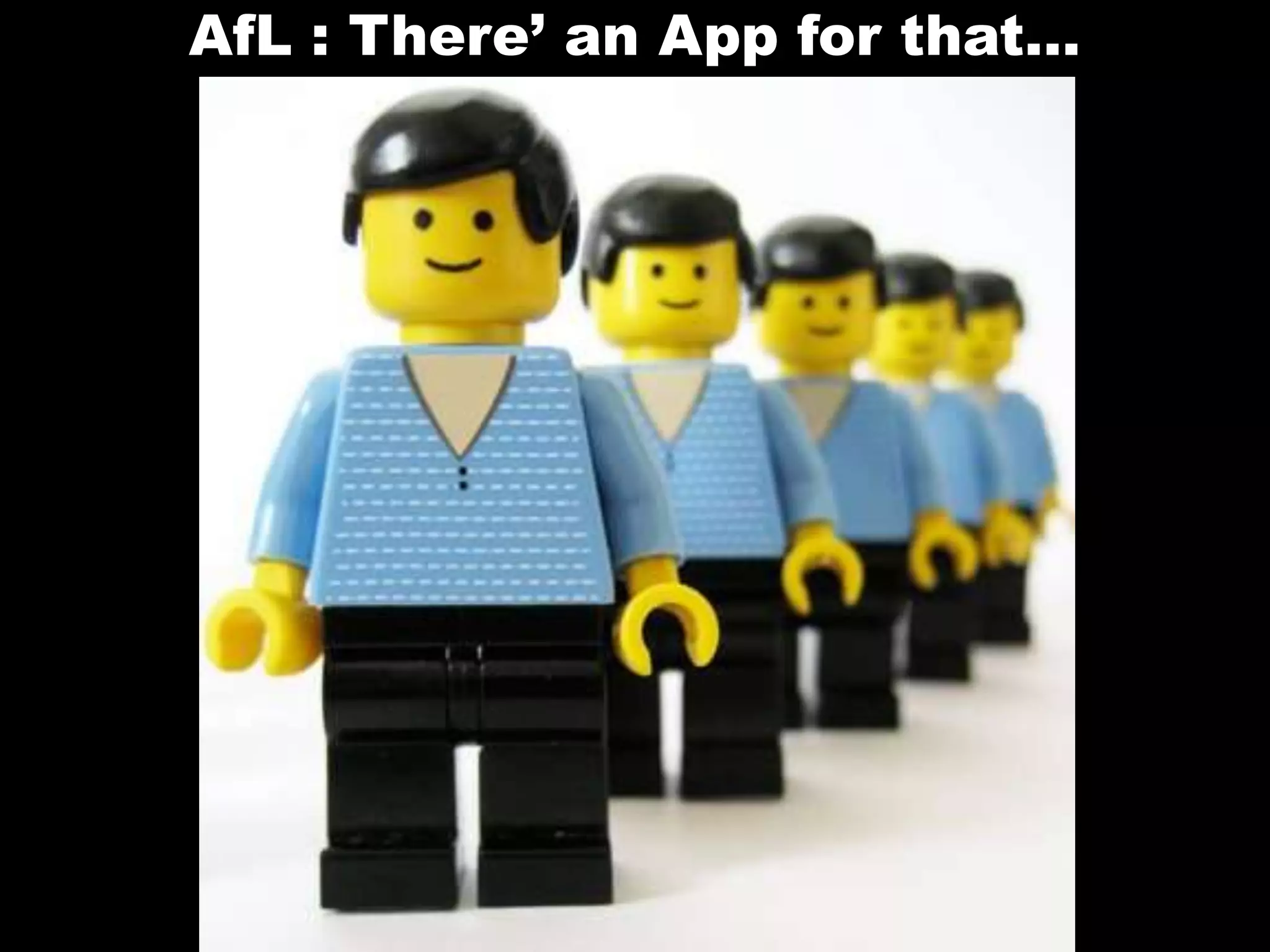 AfL : There’ an App for that…