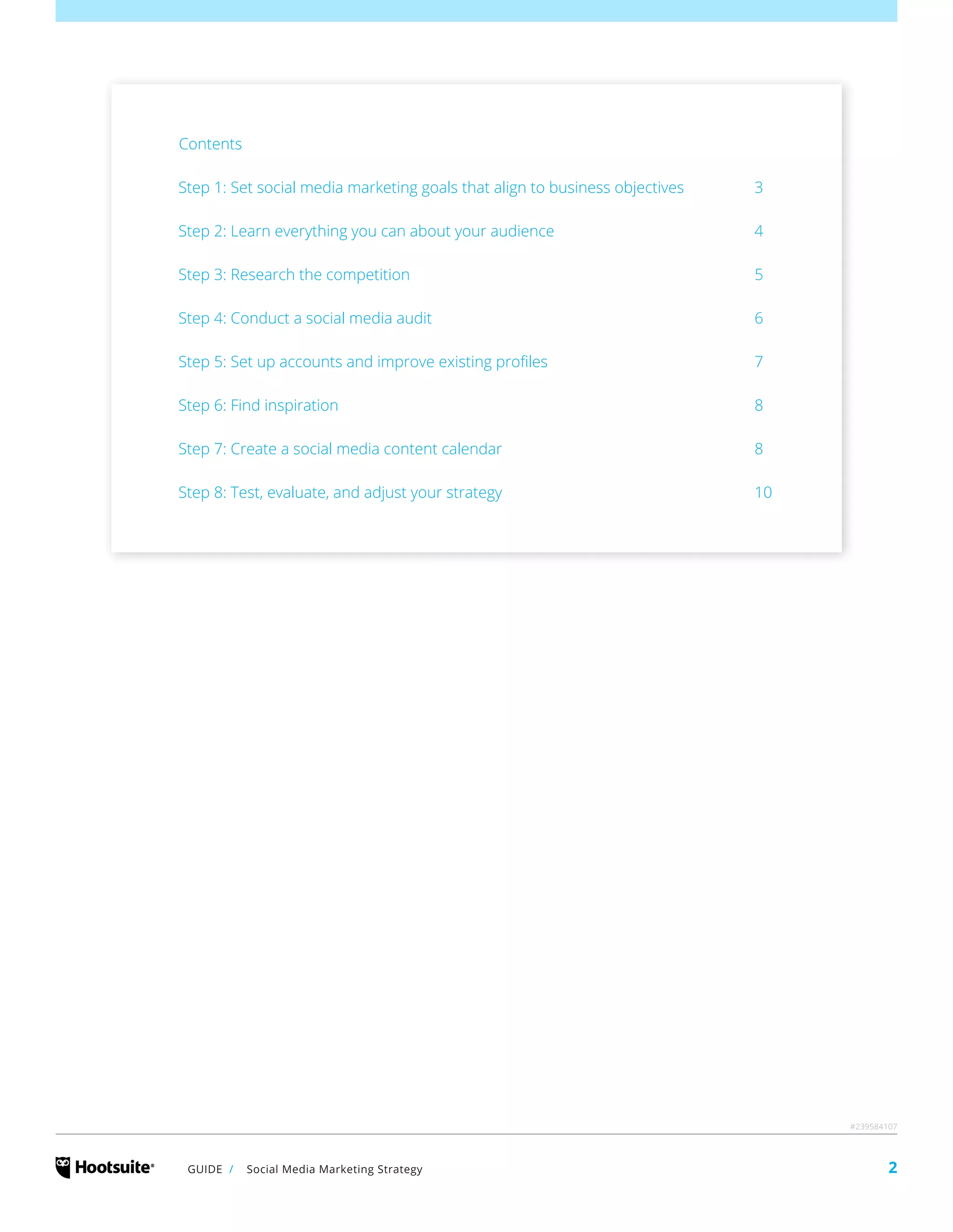 Social Media Marketing Strategy | PDF