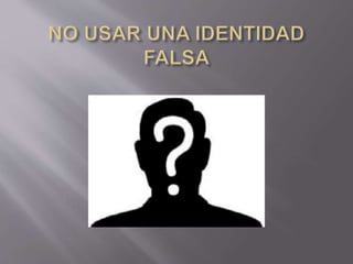 decalogo de normas de internet y facebook