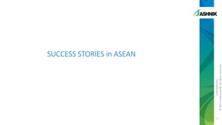 12
CONFIDENTIAL
©2011EnterpriseDB.Allrightsreserved.
SUCCESS STORIES in ASEAN
 