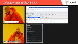 Debugowanie aplikacji PHP
interactive debugging
non-interactive debugging
 