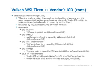 Tizen 3.0's Window System Integration Layer of OpenGLES/EGL & Vulkan ...