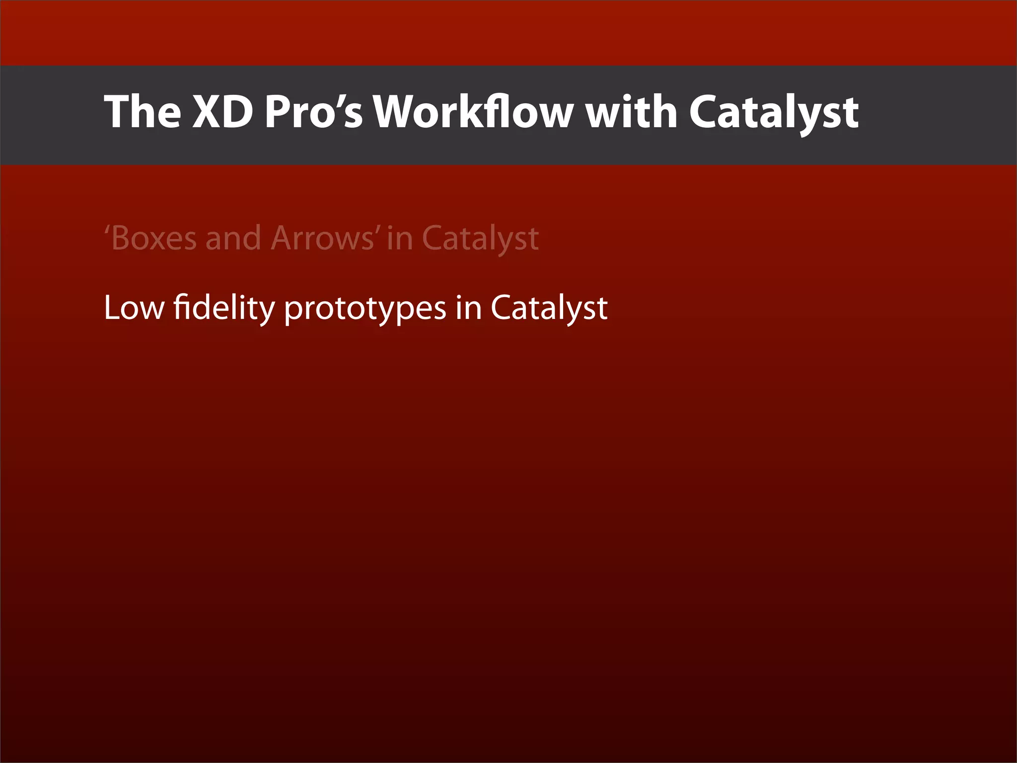 Erik Loehfelm - Experience Design with Flash Catalyst and Flex Gumbo