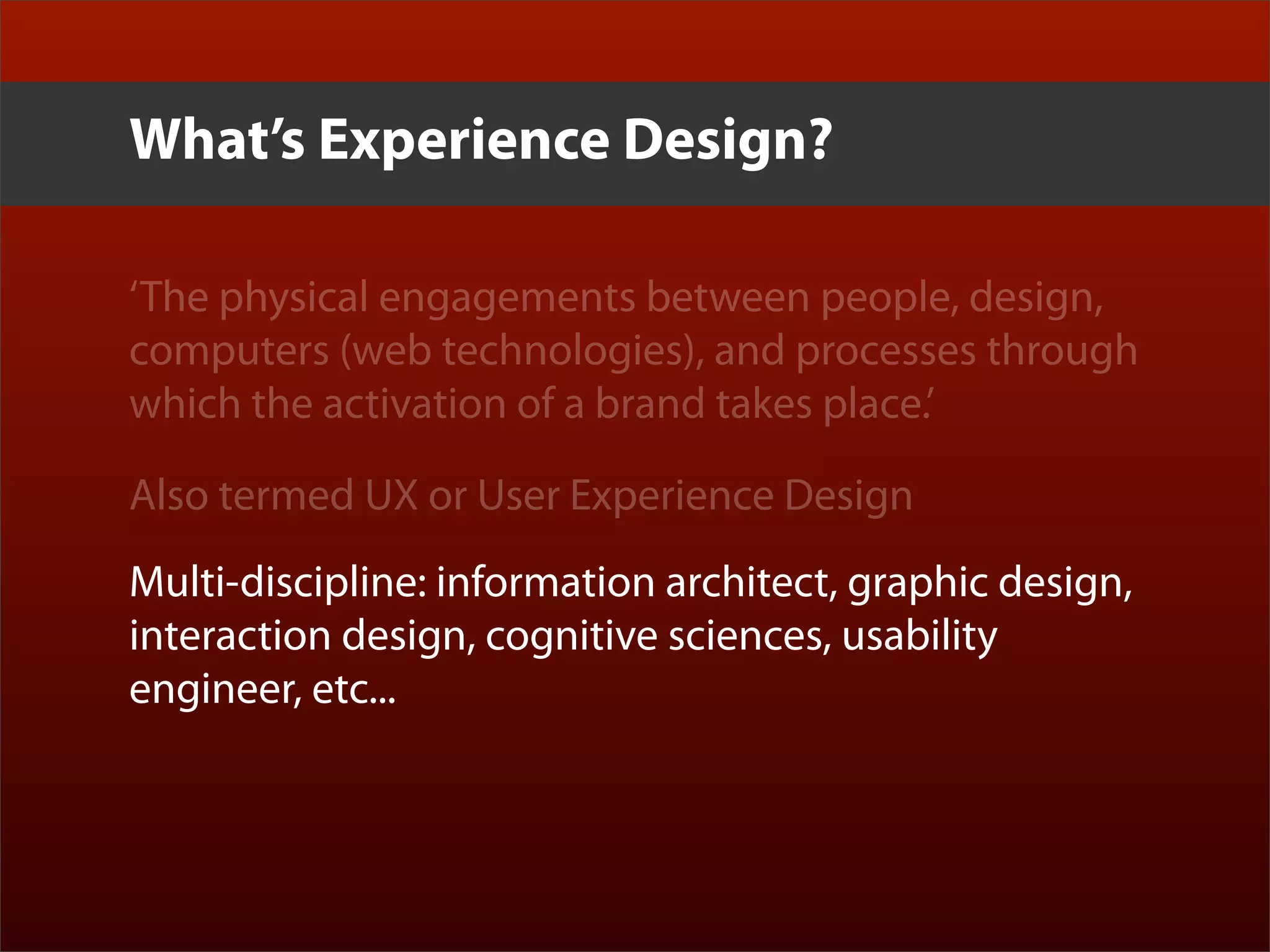 Erik Loehfelm - Experience Design with Flash Catalyst and Flex Gumbo