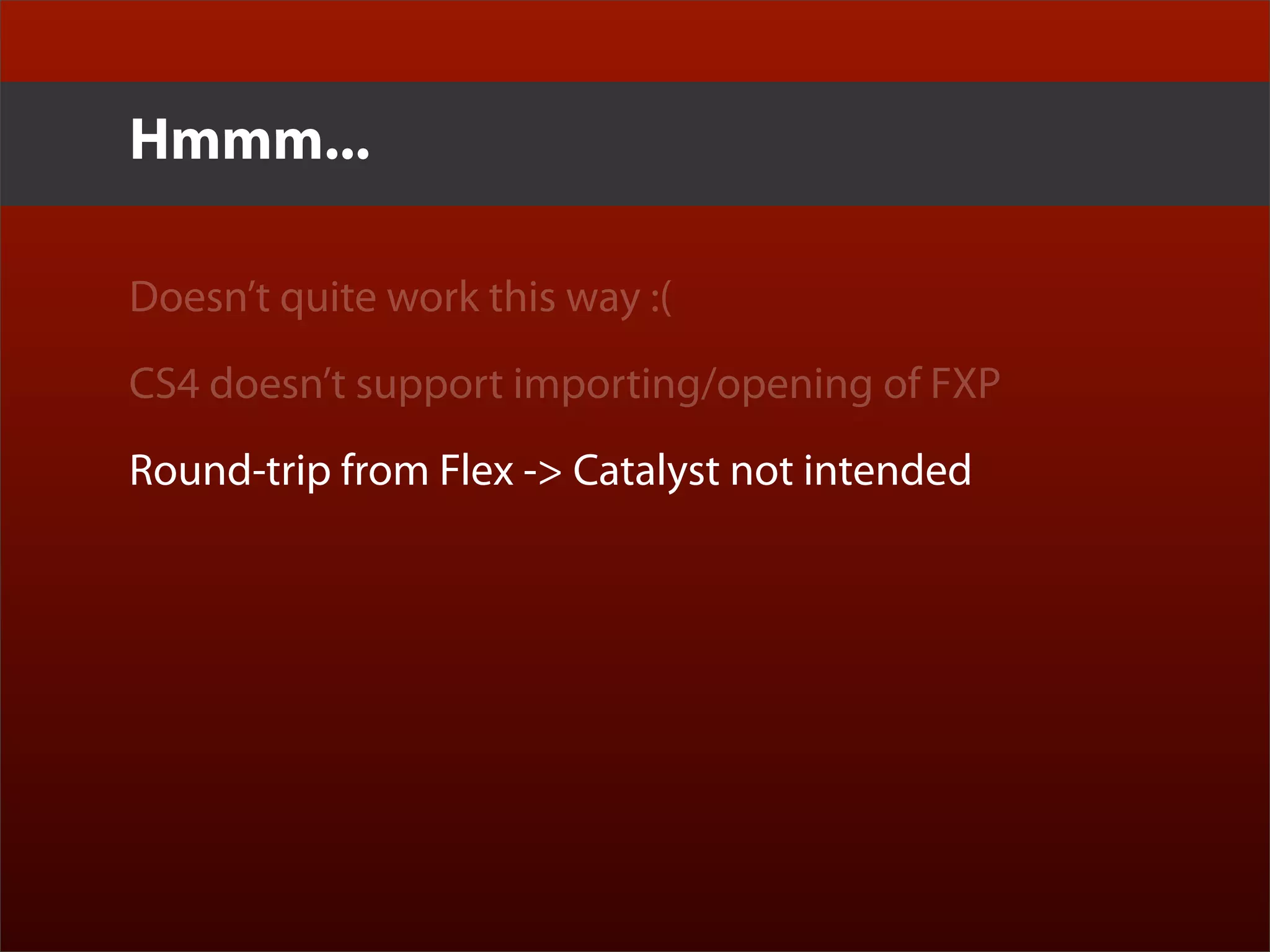 Erik Loehfelm - Experience Design with Flash Catalyst and Flex Gumbo