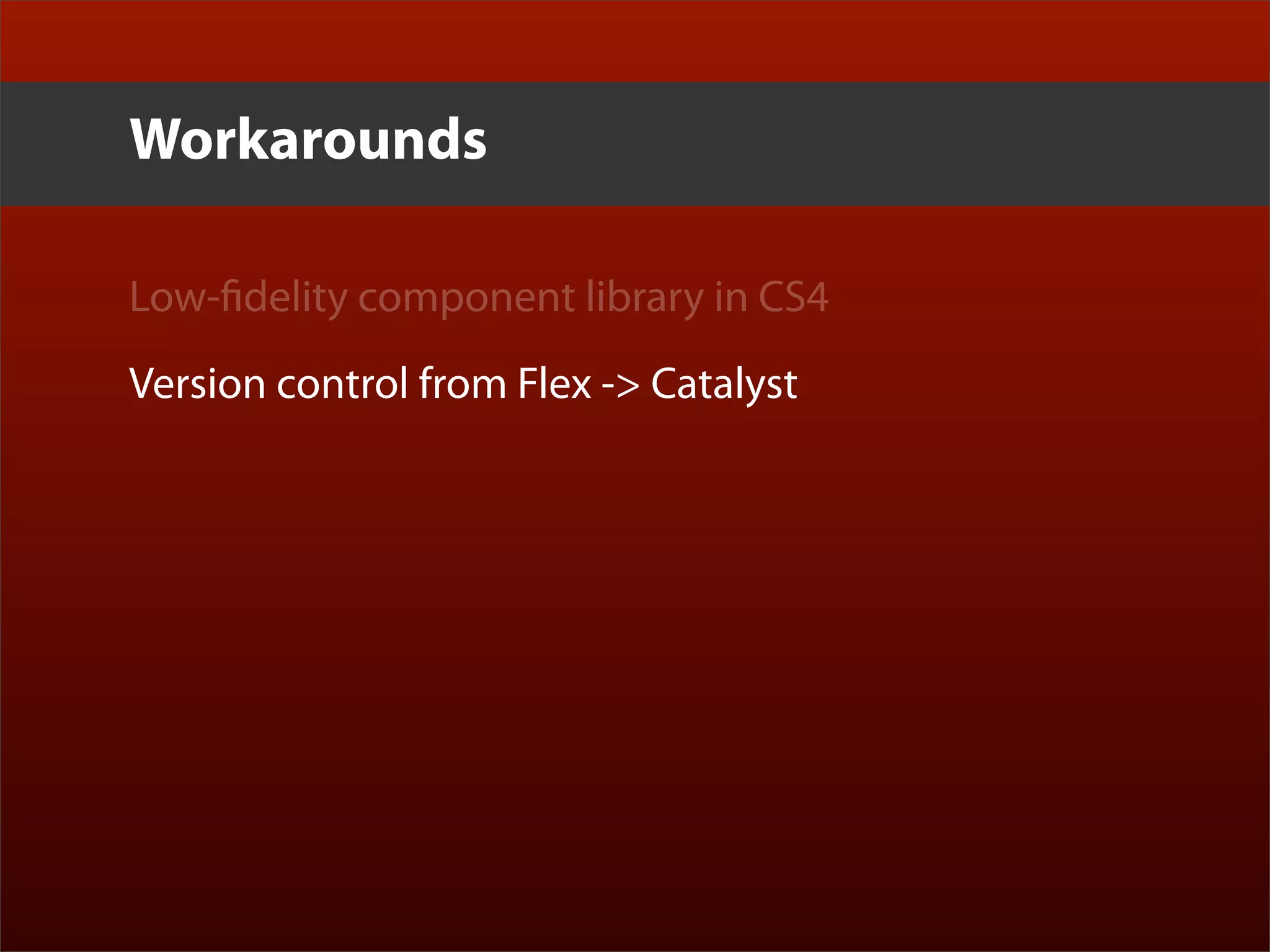 Erik Loehfelm - Experience Design with Flash Catalyst and Flex Gumbo