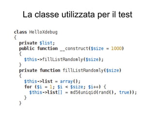 Debugging PHP con Netbeans Ispezionare variabili