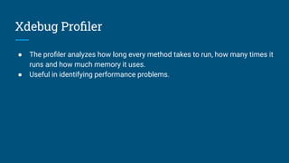 Introduction to Xdebug | PDF