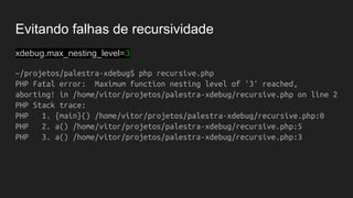 POG do desespero
É possível ocultar alguns erros no PHP com o @
Porém, é possível exibir novamente com o xdebug
xdebug.scream=1
http://xdebug.org/docs/stack_trace
http://php.net/manual/language.operators.errorcontrol.php
 
