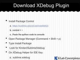 X-Debug in Php Storm | PDF