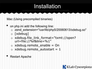 X-Debug in Php Storm | PDF
