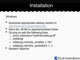 X-Debug in Php Storm | PDF