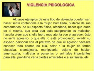 Violencia psicologica