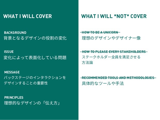 Articulating Design Decisions デザインの伝え方