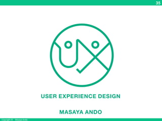 Copyright © Masaya Ando
35
 