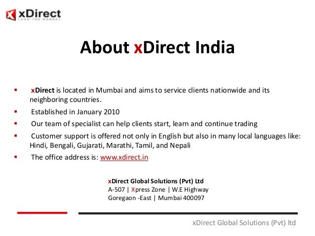 Xdirect forex