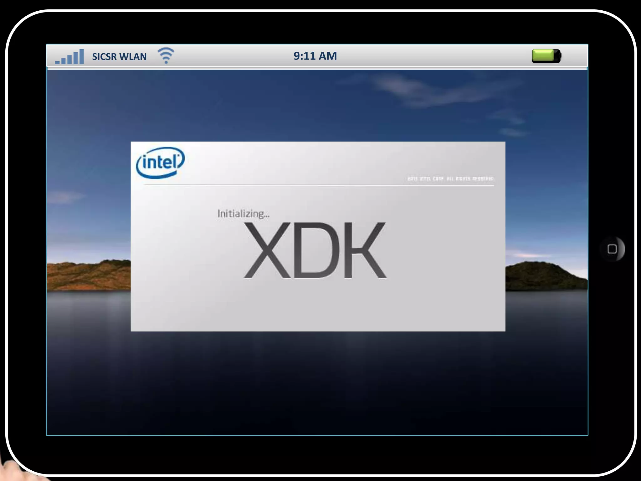 SICSR WLAN

9:11 AM

SS

 