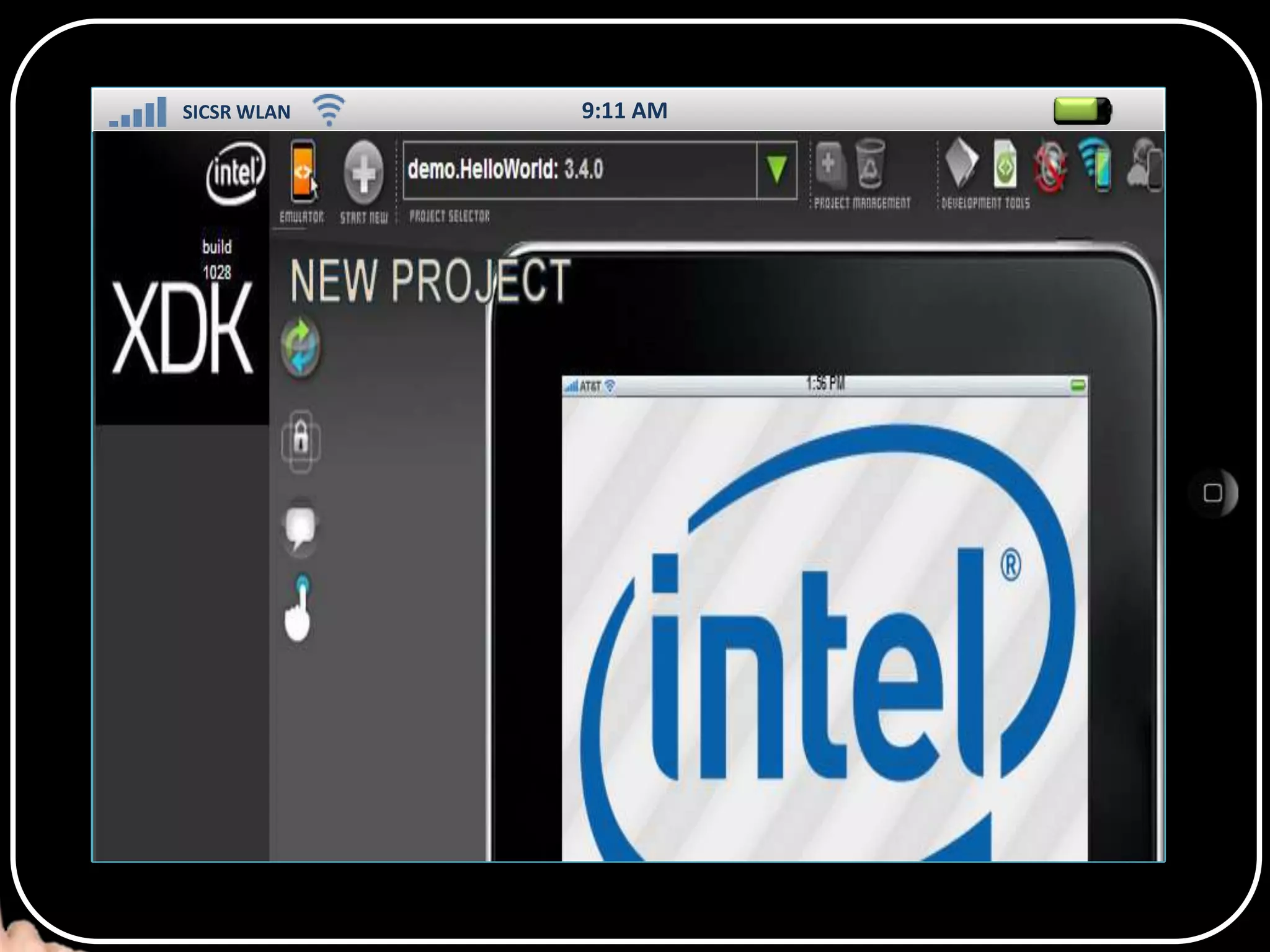 SICSR WLAN

9:11 AM

SS

 